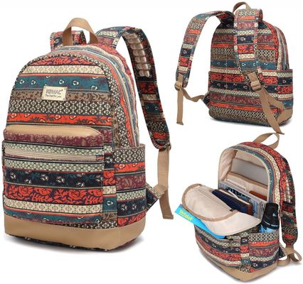 Ταξιδιωτικό σακίδιο 2021 Vintage Canvas Bagpack με εξατομικευμένο χρώμα εξωτερικό πλαίσιο