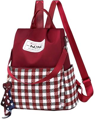 Εσωτερική τσάντα τσέπης γυναικών Oxford Plaid τσάντα τσάντα για την αντικλοπή ταξιδιωτικό σχολείο