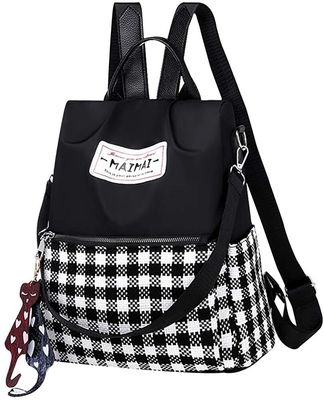 Εσωτερική τσάντα τσέπης γυναικών Oxford Plaid τσάντα τσάντα για την αντικλοπή ταξιδιωτικό σχολείο
