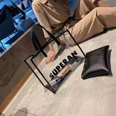 Ετικέτα Προσαρμοσμένο λογότυπο Φόσμη PVC Tote Σωλήνες για διαφανή συσκευασία προϊόντων
