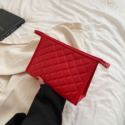 Πολυεστέρα υφάσματα Quilted ταξιδιωτικές καλλυντικές τσάντες για το Custom Logo σας