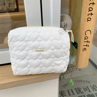 Πολυεστέρα Custom Logo Puffed Puffer Pouch Μεγάλης χωρητικότητας Μακιγιάζ Κουβέρτες