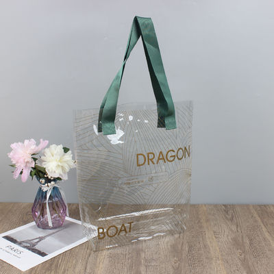 PVC Διαφανής πλαστική πολυτέλεια Beach Tote τσάντα για γυναίκες Νέο μοντέρνο στυλ OEM / ODM