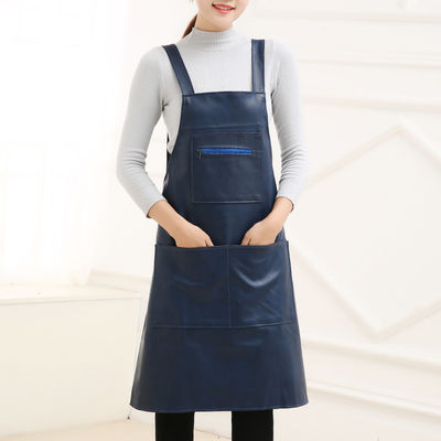Προσαρμοσμένο logo δερμάτινη ποδιά για Chef Stylist Grill Εστιατόριο Μπαρ και Καφετέριες Αειφόρος