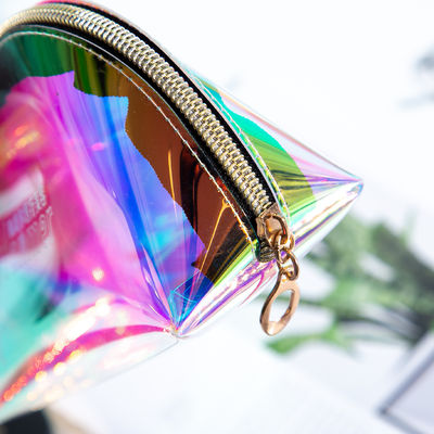 Προσαρμοσμένο λογότυπο TPU Laser Cosmetic Bag εκτυπωμένο για φορητή αποθήκευση από τον Chic Ritzy