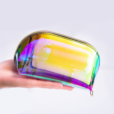 Προσαρμοσμένο λογότυπο TPU Laser Cosmetic Bag εκτυπωμένο για φορητή αποθήκευση από τον Chic Ritzy