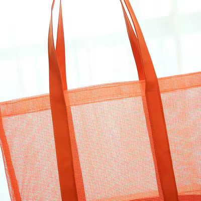 Πολυεστέρα Κύριο υλικό Custom Ultralight Μεγάλο Προσωπικό Beach Mesh Tote Bag