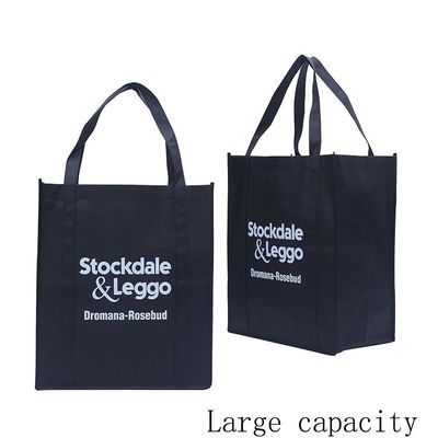Τελευταία μοντέρνα στυλ Custom Printed Nonwoven Fabric Grocery Totebag Παρασκευαστές