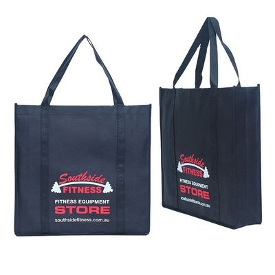 Τελευταία μοντέρνα στυλ Custom Printed Nonwoven Fabric Grocery Totebag Παρασκευαστές