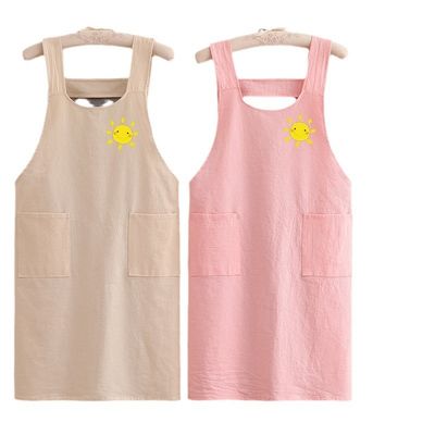 Προσαρμοσμένο λογότυπο Canvas Chef Cotton Unisex Uniform Apron για εμπορική κουζίνα