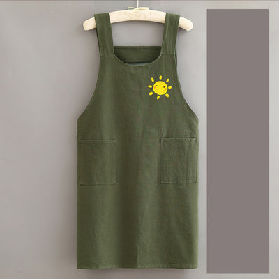 Προσαρμοσμένο λογότυπο Canvas Chef Cotton Unisex Uniform Apron για εμπορική κουζίνα
