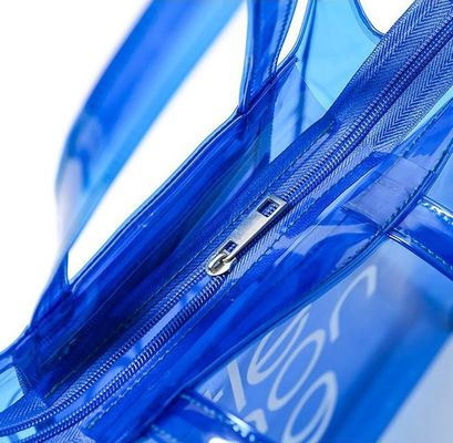 Συμπεριλαμβάνεται η θήκη με το Custom Logo Διαφανής PVC τσάντα με φερμουάρ και τσέπη