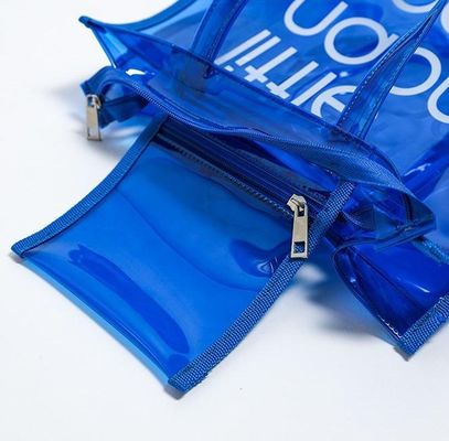 Συμπεριλαμβάνεται η θήκη με το Custom Logo Διαφανής PVC τσάντα με φερμουάρ και τσέπη