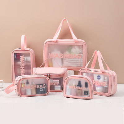 Κλειδωμένο με φερμουάρ Custom Pouch Beauty Makeup Bag με τυπωμένο λογότυπο και ταξιδιωτική καλλυντική τσάντα