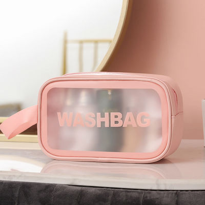 Κλειδωμένο με φερμουάρ Custom Pouch Beauty Makeup Bag με τυπωμένο λογότυπο και ταξιδιωτική καλλυντική τσάντα