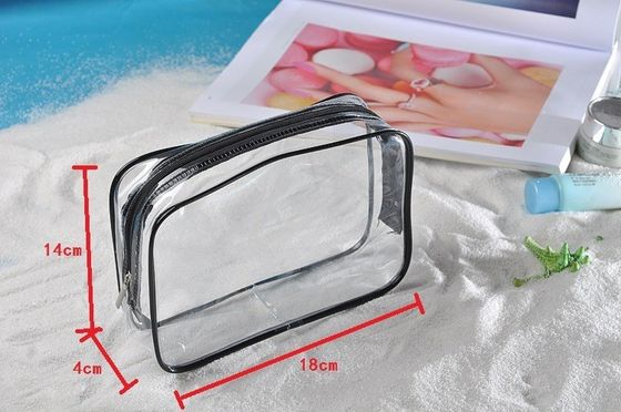 3-PC Crystal Clear Cosmetic Bag Set για ταξίδια και είδη τουαλέτας OEM/ODM Δικαιούται