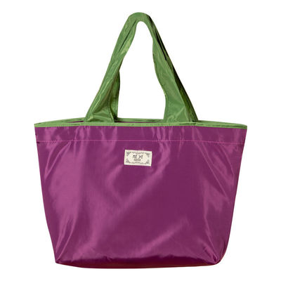 2024 Custom Logo Foldable Nylon Casual Tote Bag για Polyester Σώλα για ψώνια