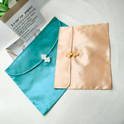 Στυλιστική σατένια τσάντα για το Custom Logo Flip Dust Bag Wig Κάτω ρούχα Πακέτο μαντήλας
