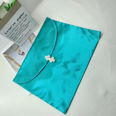 Στυλιστική σατένια τσάντα για το Custom Logo Flip Dust Bag Wig Κάτω ρούχα Πακέτο μαντήλας