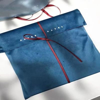 Προσαρμοσμένο λογότυπο Τυπωμένο Bowknot Flip Packaging Bag για λύσεις συσκευασίας vintage