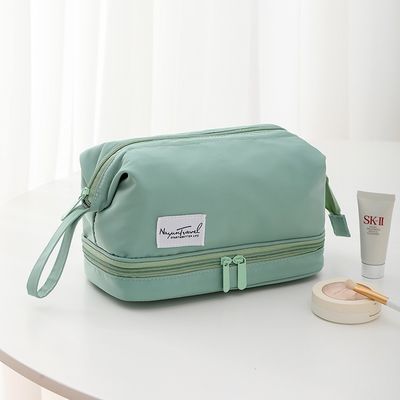 Προσαρμοσμένο λογότυπο εκτυπωμένο Eco Friendly Vanity Case Velvet Zipper Pouch για καλλυντικά μακιγιάζ