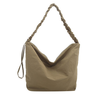 Μεγάλη χωρητικότητα Νάιλον crossbody πλεκασμένη σχοινιάς τραβήχτης τσάντα ώμου για γυναίκες