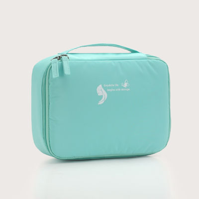Δικαιούχος OEM/ODM Custom Nylon Makeup Bag για ταξίδια και διαφανές σχεδιασμό