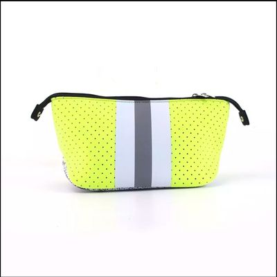 Κλειδωμένο με φερμουάρ Neoprene Makeup Bag για καλλυντικά