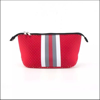 Κλειδωμένο με φερμουάρ Neoprene Makeup Bag για καλλυντικά