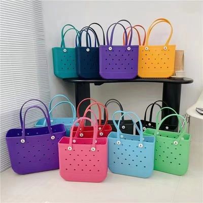 Υλικό επένδυσης PVC Custom Summer Rubber Tots Μεγάλη μόδα Eva πλαστική σακούλα από σιλικόνη