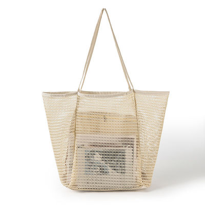 Χειροποίητο One Shoulder crochet τσάντα πλέξιμο σχεδιασμό για απλή και περιστασιακή παραλία καλοκαιρινή εμφάνιση