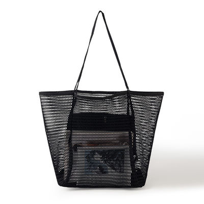 Χειροποίητο One Shoulder crochet τσάντα πλέξιμο σχεδιασμό για απλή και περιστασιακή παραλία καλοκαιρινή εμφάνιση