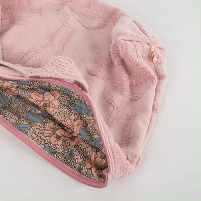 Γυναικείο στυλ Soft-loop Custom Terry Cloth Toweling Μεγάλη τσάντα για γυμναστήριο Νυχτερινή διαμονή και παραλία