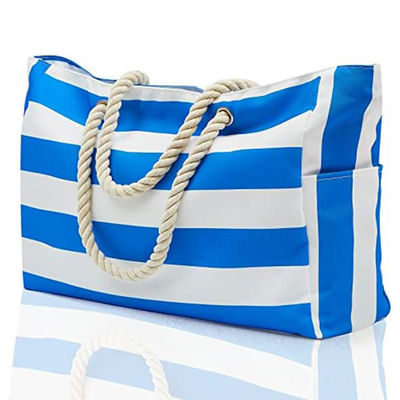 Μεγάλο Custom Logo Tote Bag Ανακυκλωμένο βαμβακερό καμβά ύφασμα για επαναχρησιμοποιήσιμα καταστήματα τροφίμων