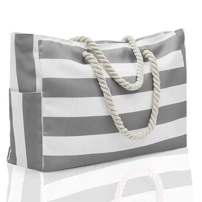 Μεγάλο Custom Logo Tote Bag Ανακυκλωμένο βαμβακερό καμβά ύφασμα για επαναχρησιμοποιήσιμα καταστήματα τροφίμων