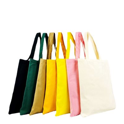 Καθαρά Custom Sublimation Blanks Tote Bags με λογότυπο σε λευκό καμβά από πολυεστέρα