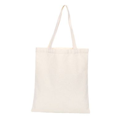 Καθαρά Custom Sublimation Blanks Tote Bags με λογότυπο σε λευκό καμβά από πολυεστέρα