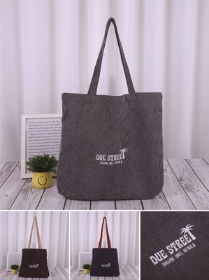 Καθαρά Custom Sublimation Blanks Tote Bags με λογότυπο σε λευκό καμβά από πολυεστέρα
