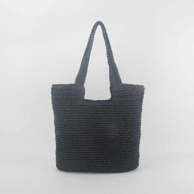 Δικαιούχος OEM/ODM Summer Raffia Straw Tote Bag για ανακυκλωμένη σακούλα παραλίας