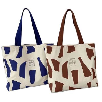 Προσαρμοσμένη Eco Shopping Bag Μεγάλη Canvas Cotton Tote Bag για γυναίκες Ανακυκλωμένη τσάντα Σαββατοκύριακου