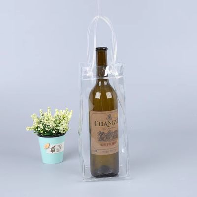 Ανοιχτό Κλείσιμο Προσαρμοσμένο Διαφανές PVC Packaging Bag για Διαφανή Μεγάλο PVC Tote Δώρα Ταξίδι