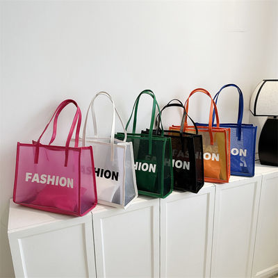 Προσαρμοσμένη Eco Shopping Bag Προσαρμοσμένο σχεδιασμό με λογότυπο Επαναχρησιμοποιήσιμη σακούλα για παραλία από νάιλον