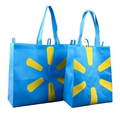 Εμπορεύσεις υφασμάτων RPET Tote Bag με εξατομικευμένη εκτύπωση λογότυπου και οικολογικό υλικό