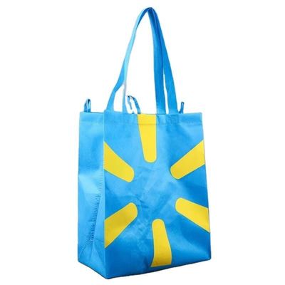 Εμπορεύσεις υφασμάτων RPET Tote Bag με εξατομικευμένη εκτύπωση λογότυπου και οικολογικό υλικό