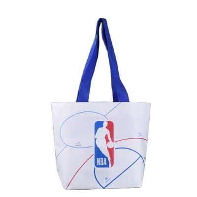 Εμπορεύσεις υφασμάτων RPET Tote Bag με εξατομικευμένη εκτύπωση λογότυπου και οικολογικό υλικό