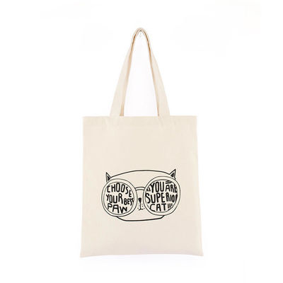 Μοντέλα Canvas Shoulder Tote τσάντα με προσαρμοσμένο λογότυπο τσάντα για την καθημερινή σχολική ζωή