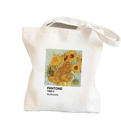 Τσάντα Tote Custom Logo Τυπωμένη Canvas Beach Bag για την καθημερινή σχολική ζωή OEM/ODM Δέχεται