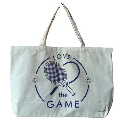 Μεγάλη χωρητικότητα Shoulder Shopping Canvas Tote Bag με προσαρμοσμένο χρώμα και τυπωμένο λογότυπο