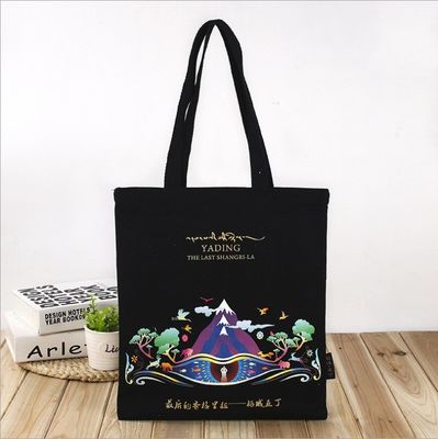 Χειρισμένη στυλ 10oz Canvas Tote τσάντα με Zipper Perfect και Προσωποποίηση έργα