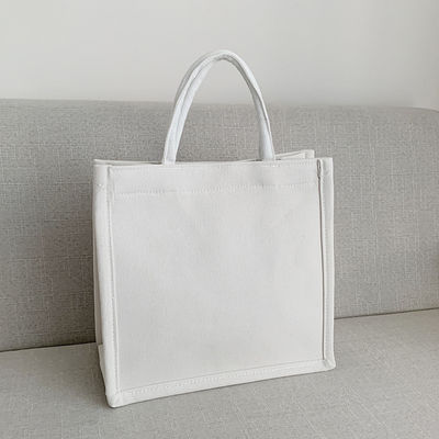 Προσαρμοσμένη Eco Shopping Bag Canvas Messenger Bag Βαμβάκι Tote Gift Bag με μεγάλη χωρητικότητα
